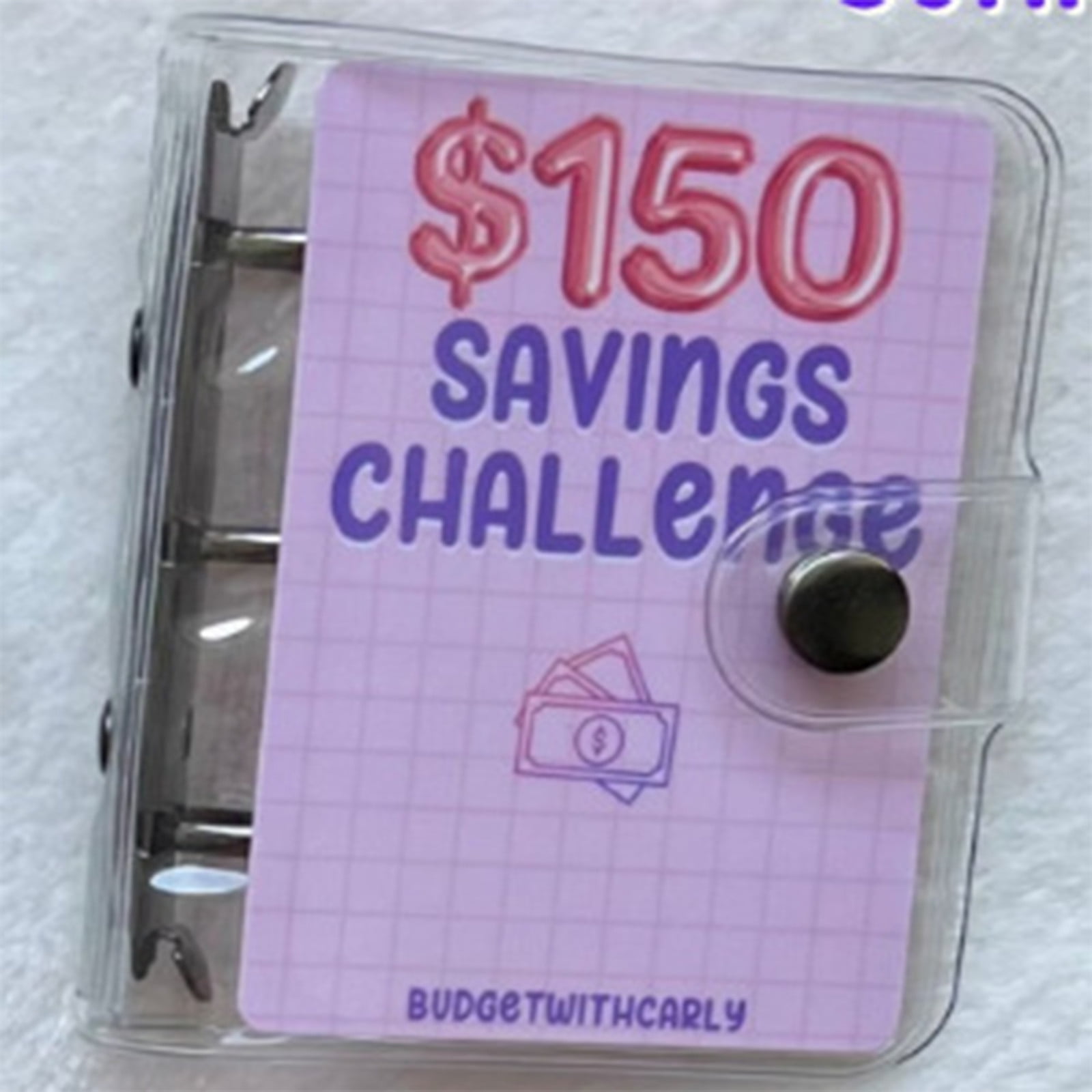 1pc 100 Envelopes Budgeting Challenge Binder For Saving Money, 52 Weeks  Savings Challenge Binder For Budget Planning 2023-2024