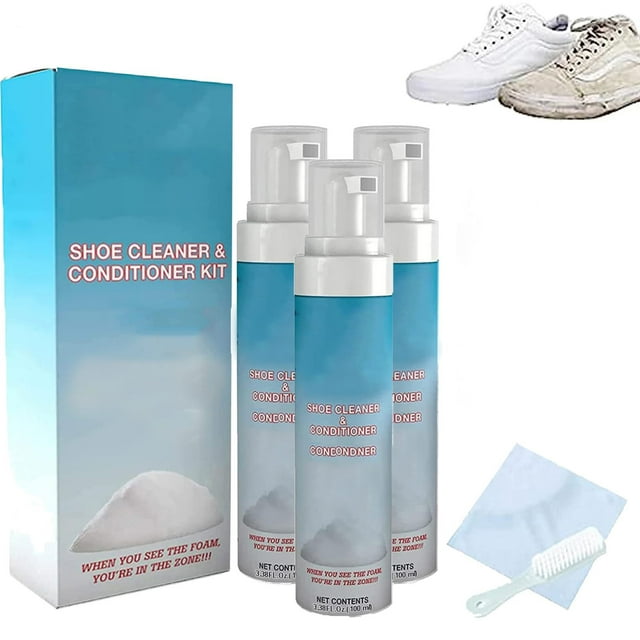 Xerdsx Original Shoe Cleaner & Conditioner, FC150 Foam, Stain Remover