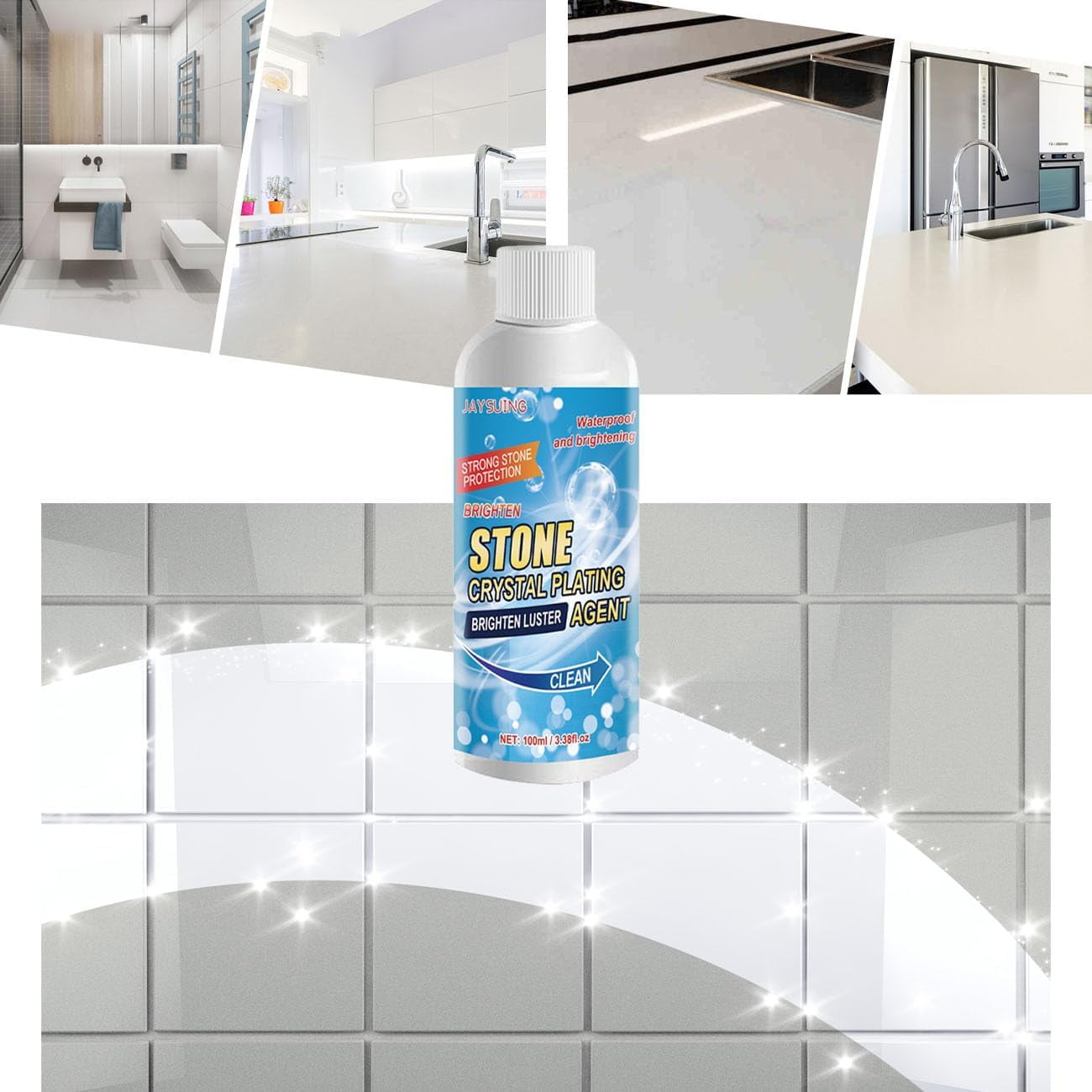 Stone Stain Remover Cleaner, Nano Stone Crystal Plating Agent, Quartz  countertop Stain Remover, Stone Crystal Plating Agent Polish for Patio  Kitchen, Backyard Marble Cleaner (3pc) - Yahoo Shopping