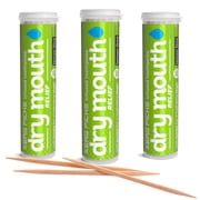 Xero Picks Dry Mouth Relief Toothpicks, Lemon Lime, 3-Pack