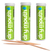 Xero Picks Dry Mouth Relief Toothpicks, Lemon Lime, 3-Pack