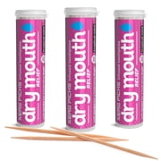 Xero Picks Dry Mouth Relief Toothpicks, Tropical Mint, 3-Pack