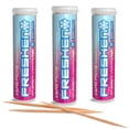 thumbnail image 1 of Xero Picks Freshen - Berry Freeze - Infused Flavored Toothpicks for Long Lasting Fresh Breath & Dry Mouth Prevention - 60 Picks - 3 Pack, 1 of 7
