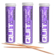 Xero Picks Quit Toothpicks, Nicotine Free, Berry, 3-Pack