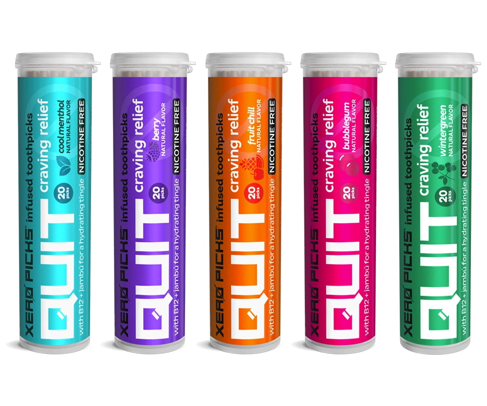 Xero Picks Quit Variety Nicotine Free Craving Relief Infused