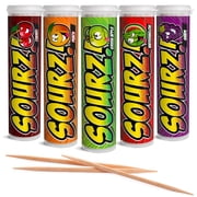 Xero Picks Sourz Toothpicks, Variety Pack, 5-Pack