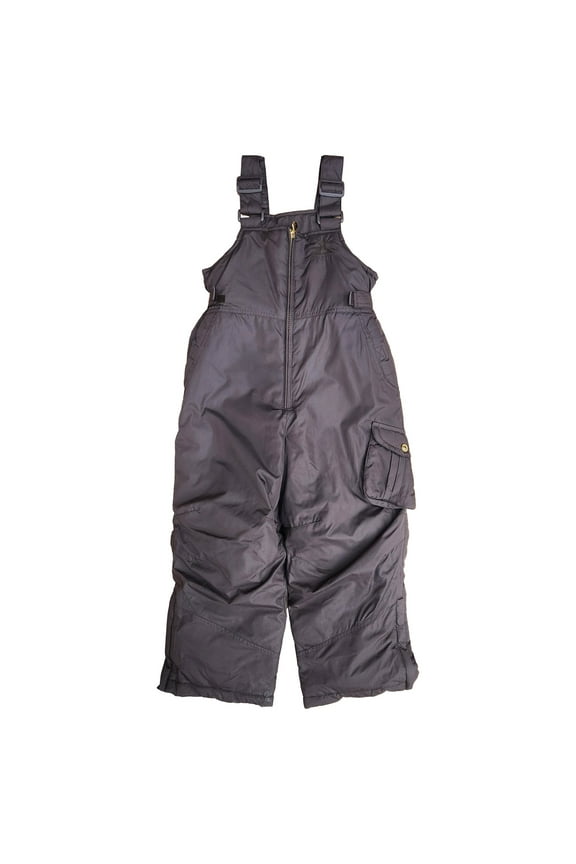 Xero Xposur Girls Brown & Gold Snow & Ski Snowboarding Bib Overalls 5-6