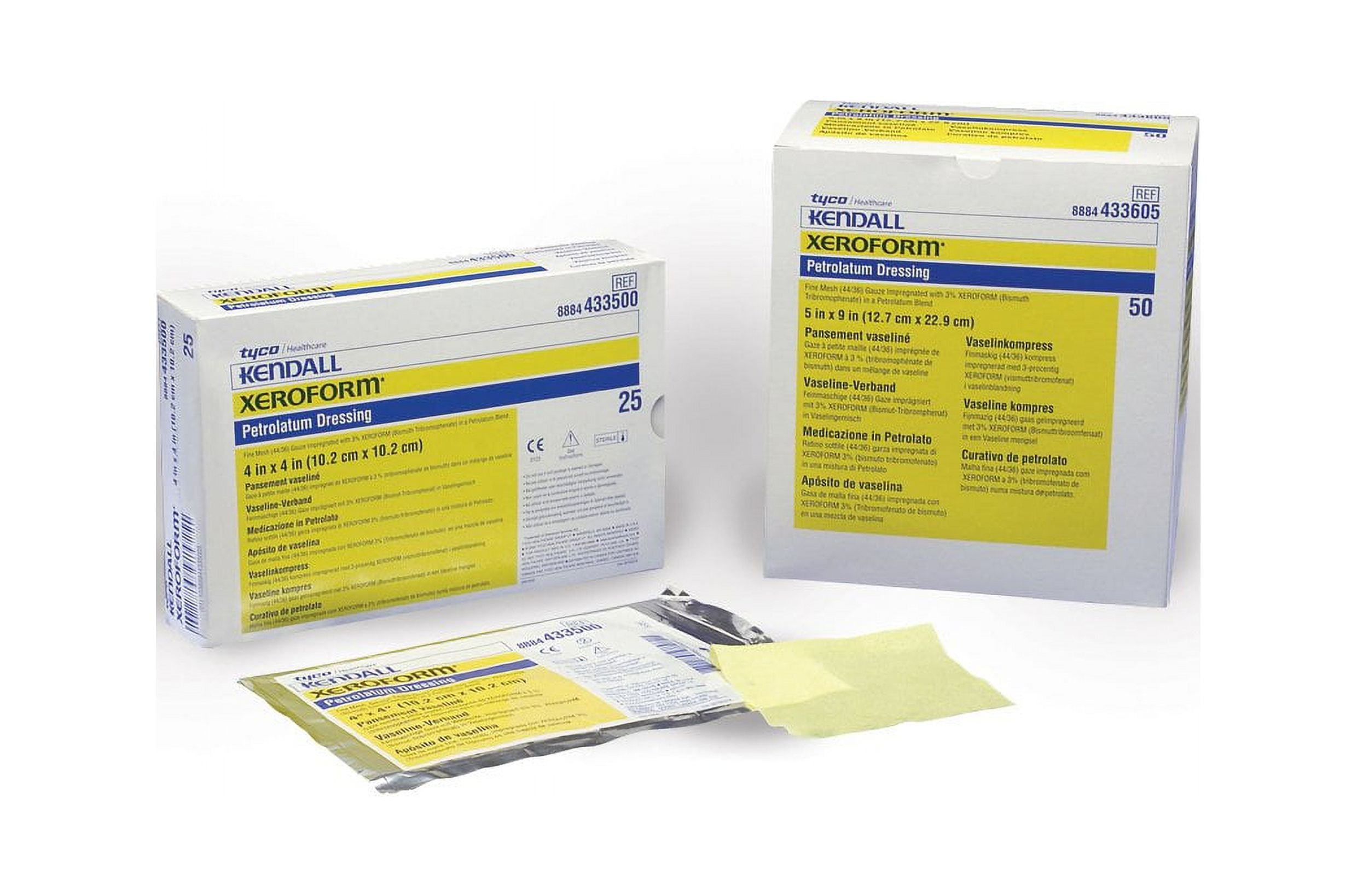 Xeroform Petrolatum Impregnated Dressing 1 X 8 Inch Gauze Bismuth