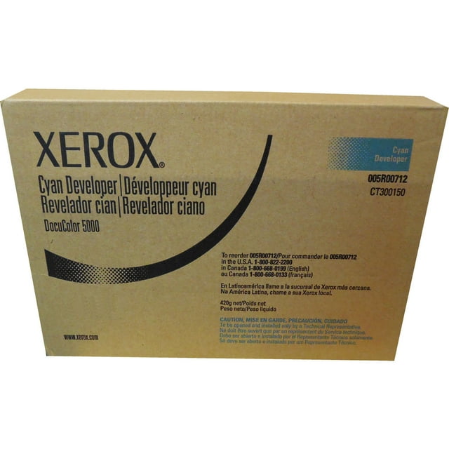 Xerox 005R00712 Cyan Developer