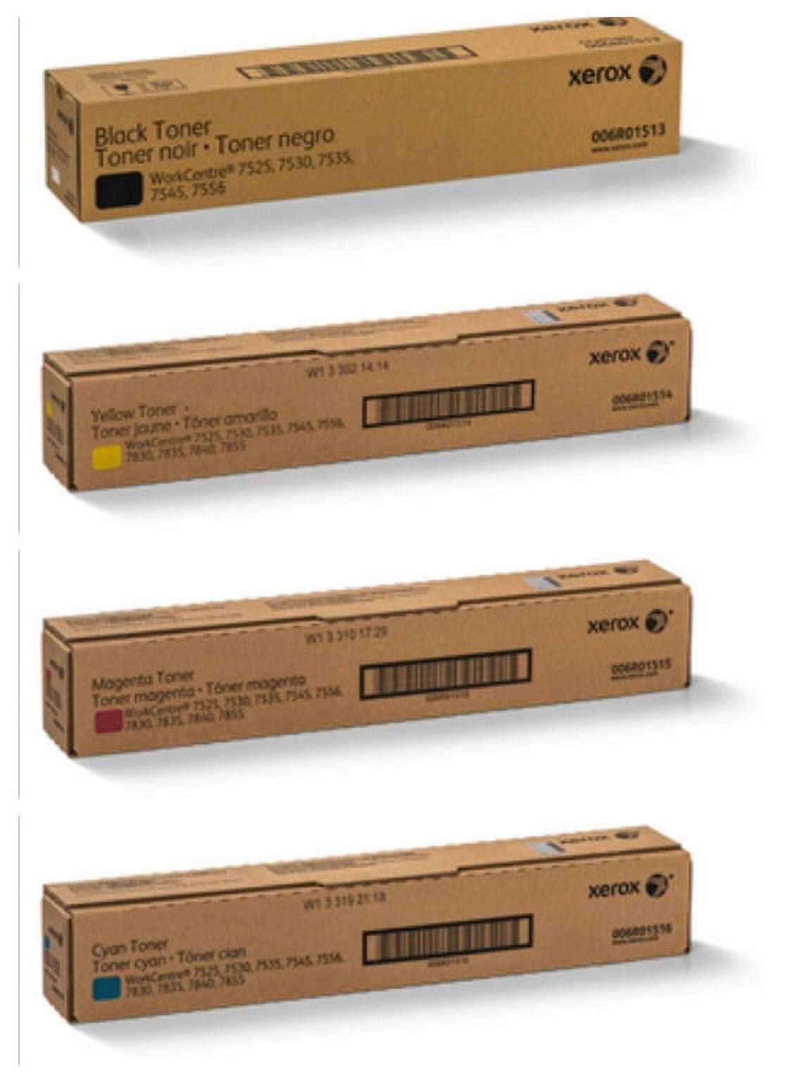 Xerox 006R01513, 006R01514, 006R01515, 006R01516 Toner Cartridge