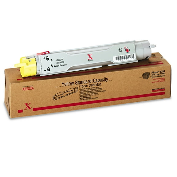 Xerox 106R00670 Toner, 4000 Page-Yield, Yellow