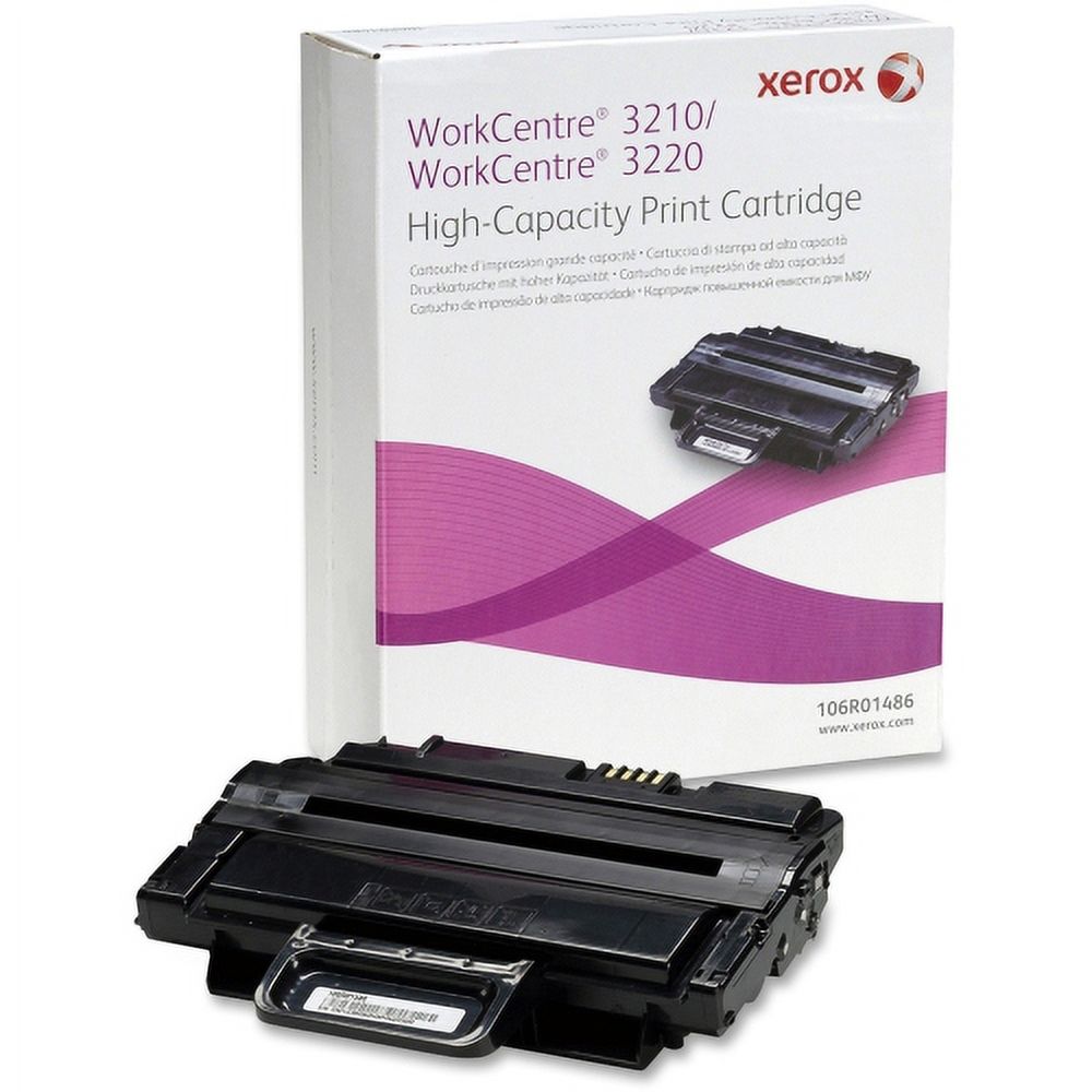 Xerox 106R01486 Xerox High Capacity Toner Cartridge - Black - Laser - 4100 Page - 1 Each - image 1 of 1