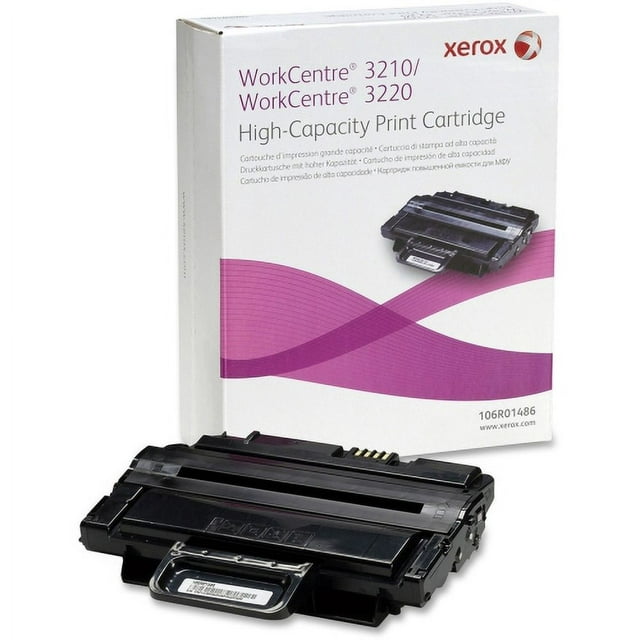 Xerox 106R01486 Xerox High Capacity Toner Cartridge - Black - Laser - 4100 Page - 1 Each
