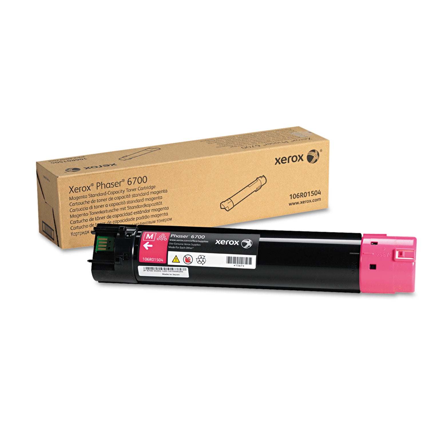 106R01504 Toner, 5,000 Page-Yield, Magenta 106R01504 Toner, 5,000 Page-Yield, Magenta