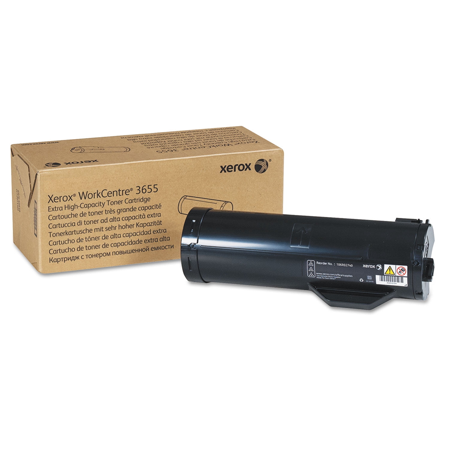 Xerox 106R02740 Extra High Yield Toner Cartridge - Black