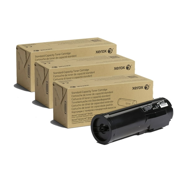 Xerox 106R03580, 106R03580, 106R03580 VersaLink B400 B405 Toner Cartridge Bundle 3-Pack Toner
