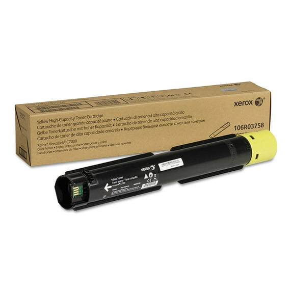 Xerox 106r03758 High-yield Toner, 10100 Page-yield, Yellow