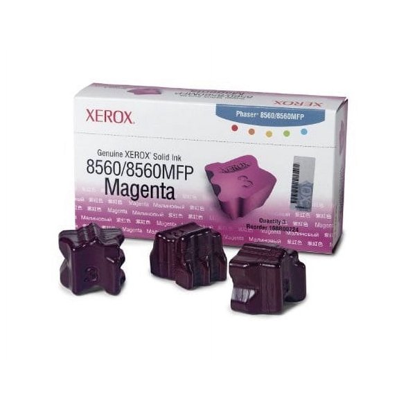 Xerox 108R00724 Solid Ink Magenta, Phaser 8560/8560MFP 3 Sticks