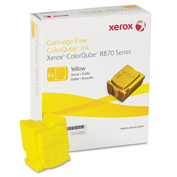 Xerox 108R00952 Yellow Standard Yield Ink Cartridge Prints Up to 17 300 Pages (XER108R00952)
