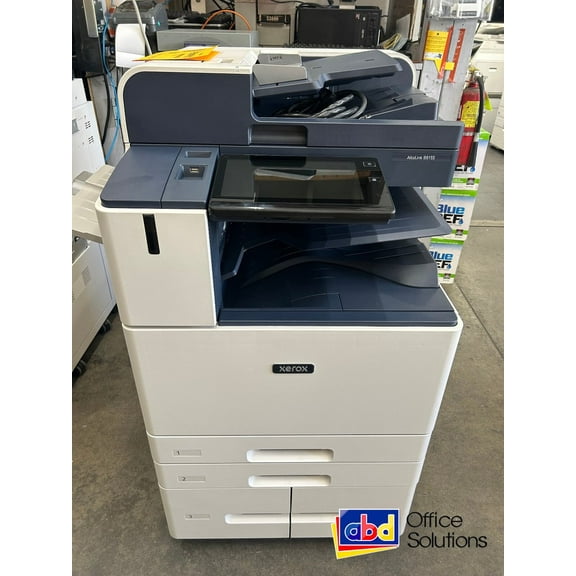 Pre-Owned Xerox AltaLink B8170 A3 Monochrome B/W Laser Multifunction Printer 70pm, Copy, Print, Scan, Email, Duplex, Network, NFC, Mobile Print, 2 Trays, Tandem Tray