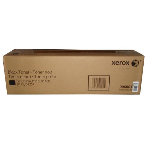 Xerox Black Laser Toner Cartridge for D95A/D110/D125, ED95A/ED125 Printers, 65000 Pages