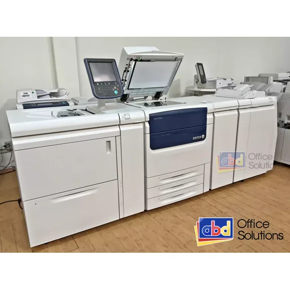 Pre-Owned Xerox C75 Color Production Printer 1-Tray Feeder Booklet Integrated Fiery