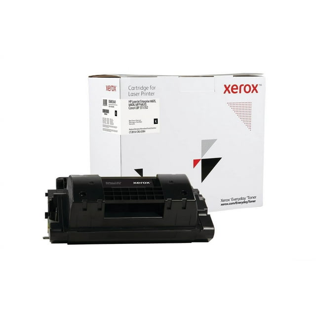 Xerox Everyday Black Toner compatible with HP 81X (CF281X), and Canon CRG-039 H, High Capacity