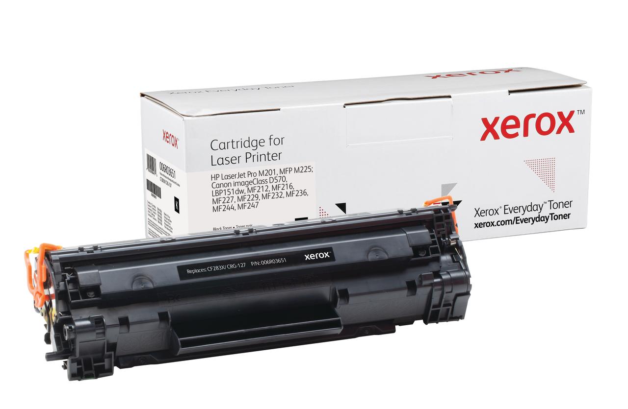 Xerox Everyday Black Toner compatible with HP 83X (CF283X), and Canon CRG-137, High Capacity - image 1 of 2