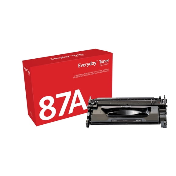 Xerox Everyday Mono Toner Compatible with HP 87A (CF287A), Standard Capacity
