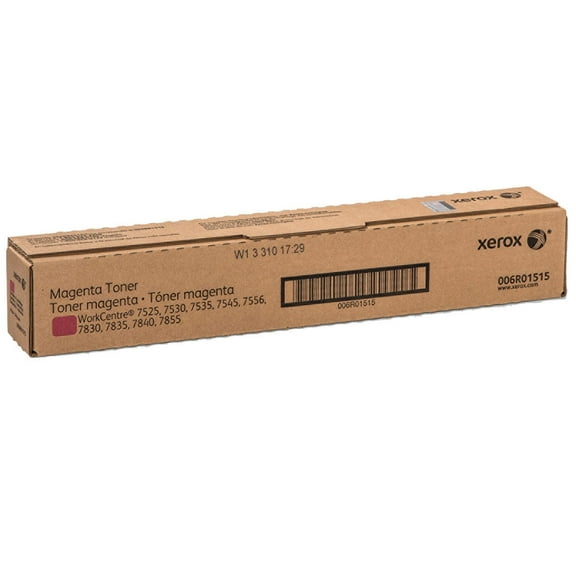 Xerox Magenta Laser Toner Cartridge for Select WorkCentre Series Printers, 15000 Pages