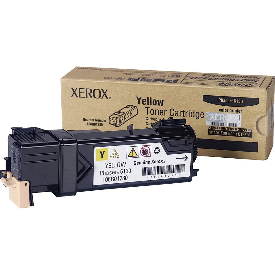 Xerox Toner Cartridge Laser - 1900 Pages - Yellow - 1 Each