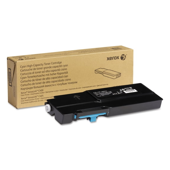 Xerox, XER106R03514, Genuine Cyan High Capacity Toner Cartridge For The VersaLink C400/C405, 1 Each
