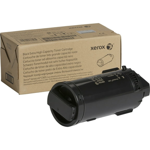 Xerox, XER106R03931, Genuine Black Extra High Capacity Toner Cartridge For The VersaLink C605, 1 Each