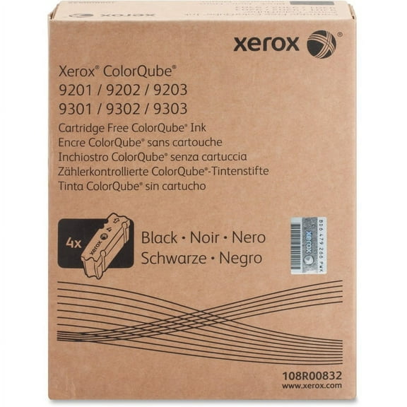 Xerox, XER108R00832, 18R829/3/31/32 Solid Ink Sticks, 4 / Pack