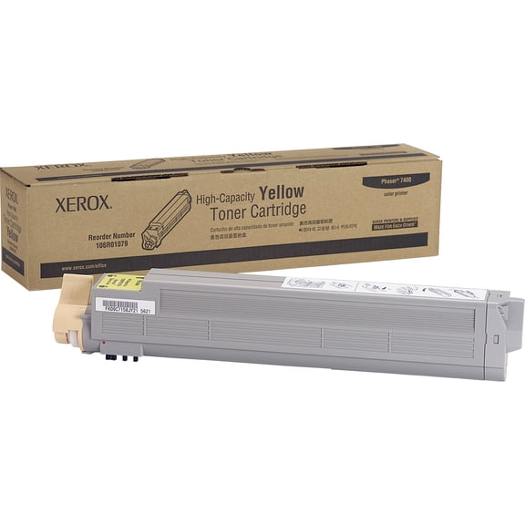 Xerox Yellow High Capacity Toner Cartridge for Phaser 7400