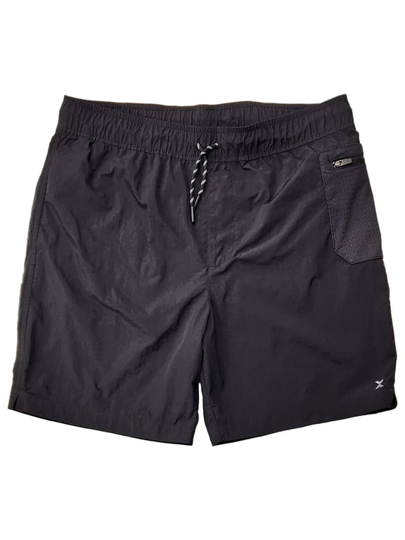 Boys Black Athletic Fast Drying Basketball Gym Shorts X-Large 18-20