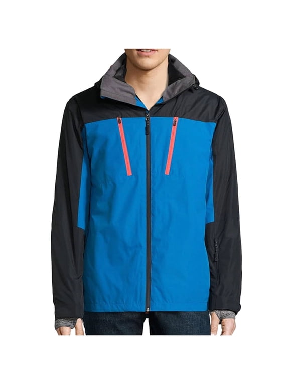 Men's 3 in 1 Blue/Black Ski Jacket (Small)