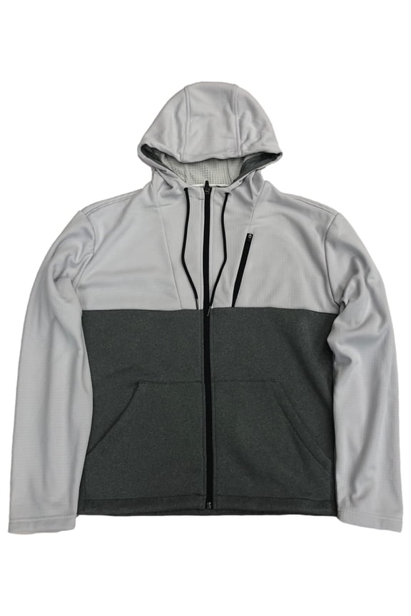 Mens Black Fleece Pull-Over Hooded Sweatshirt Hoodie