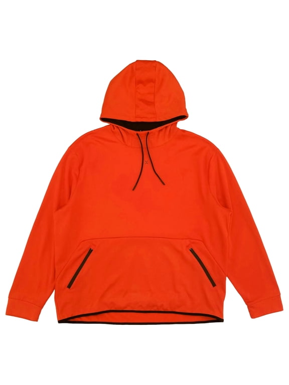 Mens Coral Quick-Dri Fleece Training Hoodie Activewear Sweatshirt XXL