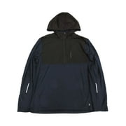 Xersion Mens Lightweight Blue Reflective Warmth Hoodie Sweatshirt Jacket XXL