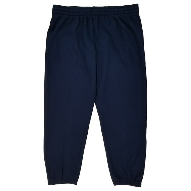Xersion Mens Navy Blue Quick-Dri Brushed Interior Fleece Pant