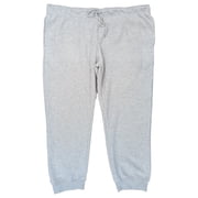 Xersion Tall Mens Heather Gray Classic Fleece Jogger Pant 4XLT