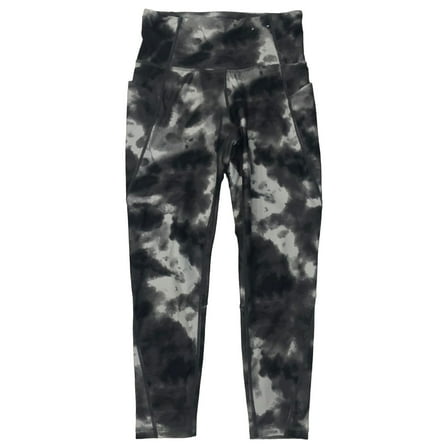 Xersion Womens Gray Camo Athletic Ankle Leggings High Rise Stretch Pants Medium