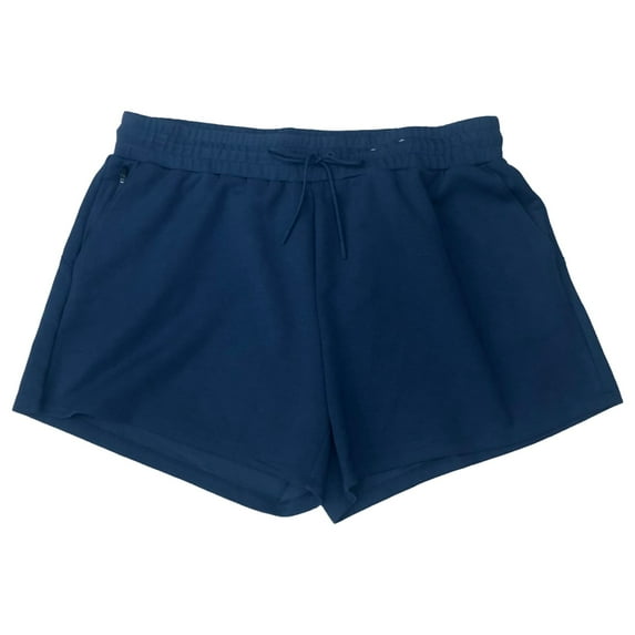 Xersion Womens Periwinkle Blue Athletic Shorts 5" Mid-Rise 2X