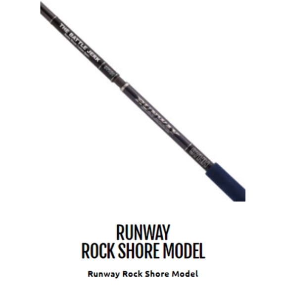 Xesta Runway Rock Shore Model - 10H The Battle Blaze (3 piece rod)