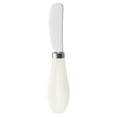 thumbnail image 1 of Xetio 1 Pack Stainless Steel Butter Spreader Knife, Butter Knife with White Porcelain Handle, Cheese Butter Spreader Knives for Kitchen, 1 of 9