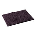 thumbnail image 1 of Xetio Bathroom Rug Bath Mat Plush Thickened Anti Dog Foot Mat Machine Washable Bath Rug Chenille Bath Mat Plush Bath Mat Shower Rug (1Pc Dark Purple 60x90cm), 1 of 2
