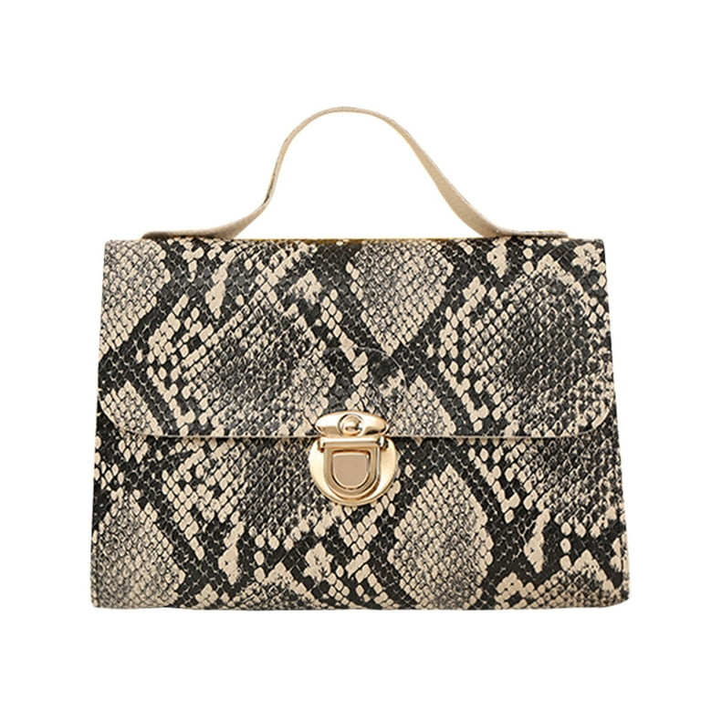 Snake print crossbody top