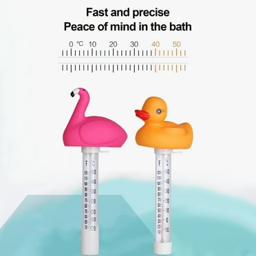 Xeyise Baby Bath Thermometer Duck Easy Read Bathtub Hot Tub Floating Swimming Pool Water Temperature Gauge Measurement Tool