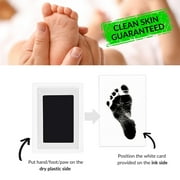 Xeyise Baby Footprint Film Handprint And Footprint Kit Ink-free No Skin Contact Clean And Safe Capture Precious Moments Newborn Baby or Pet Paw Imprint Keepsake Baby Shower Gift